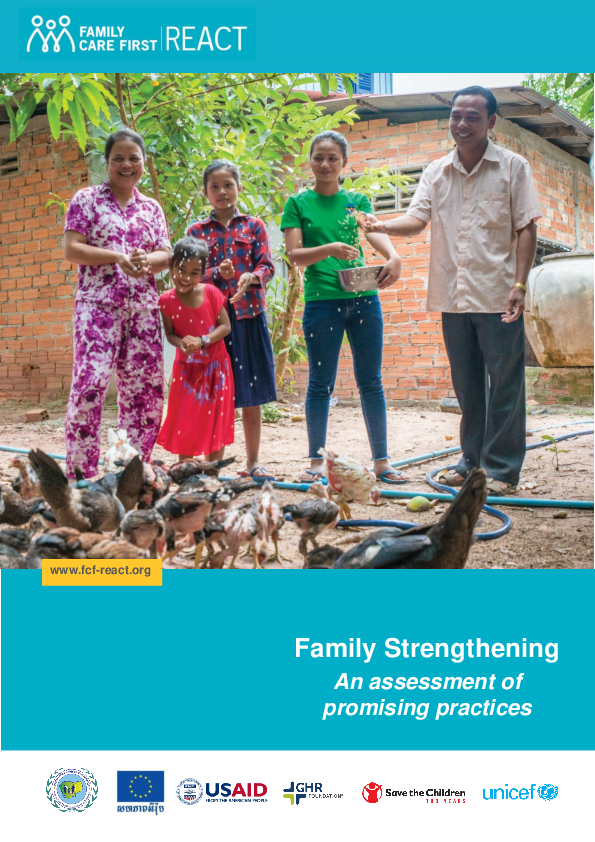 Family Strengthening: An assessment of promising practices